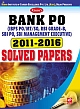 Kiran`s Bank PO 2011-2016 Solved Papers