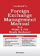 Taxmann`s Foreign Exchange Management Manual with FEMA & FDI Ready Reckoner (Set of Two Volumes)