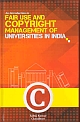 An Introduction to Fair Use and Copyright Management of Universities in India