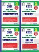 Shiv Das CBSE Past Years Board Papers Pack of 4 for Class 10 Maths Science Social Science English Communicative (2018 Board Exam Edition)