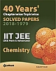 40 Years Chapterwise Topicwise Solved Papers (2018-1979) IIT JEE Chemistry