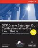 Oracle Database 10g OCP Certification All-in-one Exam Guide(With CD)
