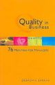 Quality in Business : 76 Mantras for Managers