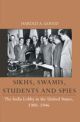 Sikhs,Swamis,Students and Spies :The Indian Lobby in the United States,1900-1946
