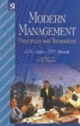 Modern Management : Principles and Techniques