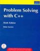 problem Solving With C++ 6/e