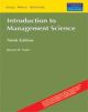Introduction TO Management Science, 9/e (With CD)
