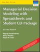 Managerial Decision Modeling With Spreadsheets 2/e