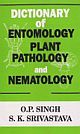 Dictionary Of Entomology Plant  Pathology and Nematology