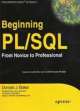 Beginning Pl/SQL: From Novice to Professional