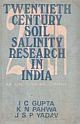 Twentieth Century Soil Salinity Research in India: An Annotated Bibliography, 1901-1983