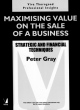 Maximising Value on the Sale of a Business