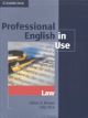 Professional English In Use Law