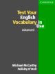 Test Your English Vocabulary in Use- Advanced