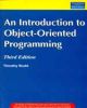 Introduction to Object-Oriented Programming, 3/e