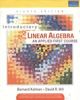 INtroductory Linear Algebra: An Applied First Course, 8/e