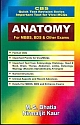 CBS Quick Text Revision Series Important Text for Viva / MCQs: Anatomy For MBBS BDS & Other Exams 1 Edition