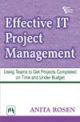 Effective IT Project Management Using Teams to Get Projects Completed on Time and Under Budget,