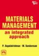 Materials Management: An Integrated Approach,