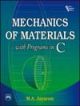 Mechanics Of Materials With Programs in C,